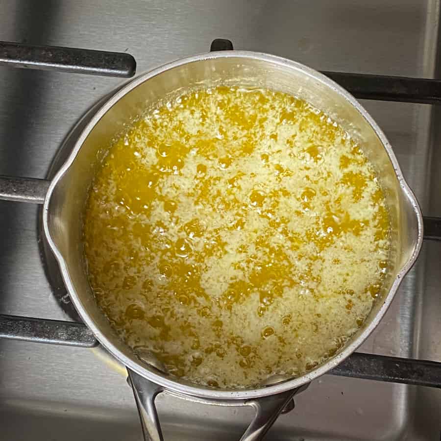 Beginning Stages of Ghee